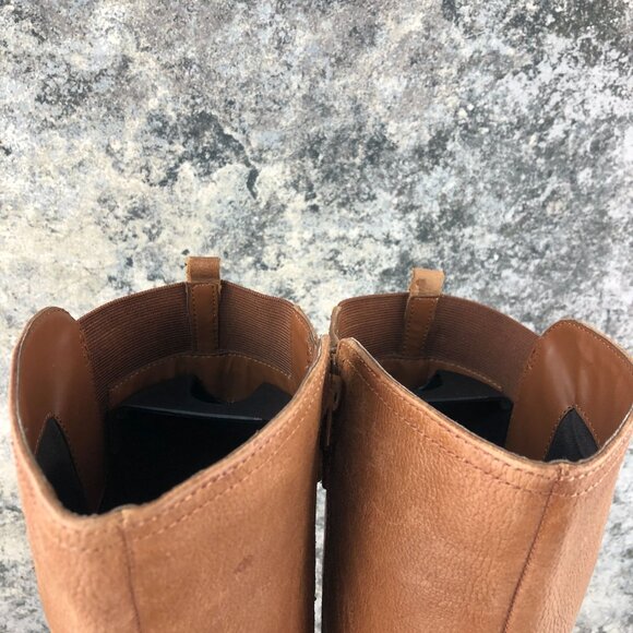 Naturalizer Women's Size 9M Jillian Brown Leather Knee High Tall Riding Boots - Picture 4 of 16